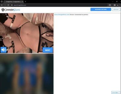 Cute girl masturbates with me on omegle