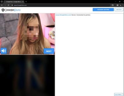 Half American half Asian girl plays dirty on omegle