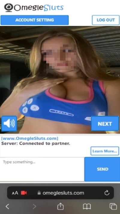 Beauty blonde teen exposed on Omegle – tease stranger to jerk off