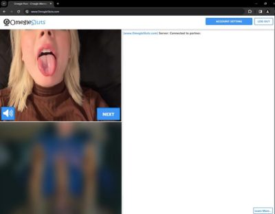 Omegle teen masturbates her pussy on cam for strangers